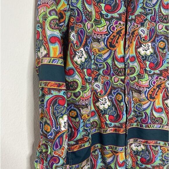 PLATINI  MULTICOLOR‎ PAISLEY PRINT  MEN'S SHIRT SIZE M - Picture 4 of 7